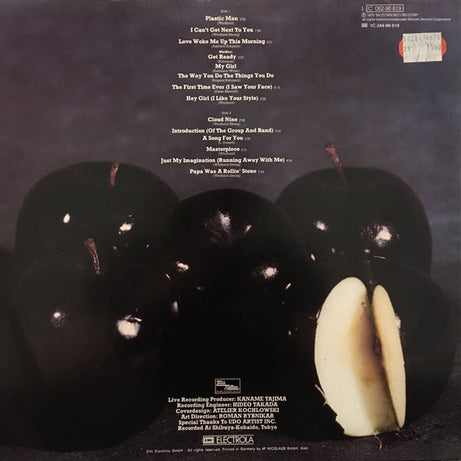 The Temptations : Live (LP, Album)