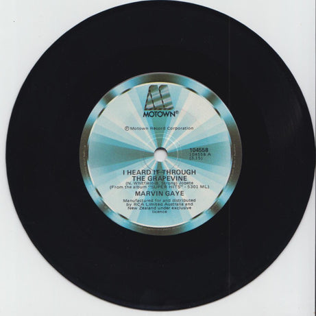 Marvin Gaye : I Heard It Through The Grapevine (7", Single)