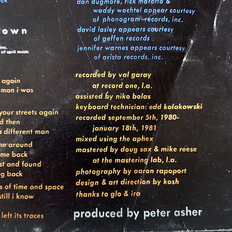 James Taylor (2) : Dad Loves His Work (LP, Album)