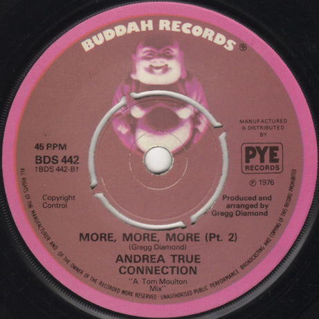 Andrea True Connection : More, More, More (Pt. 1) (7", Kno)
