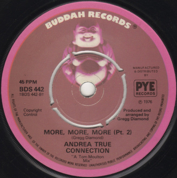 Andrea True Connection : More, More, More (Pt. 1) (7", Kno)