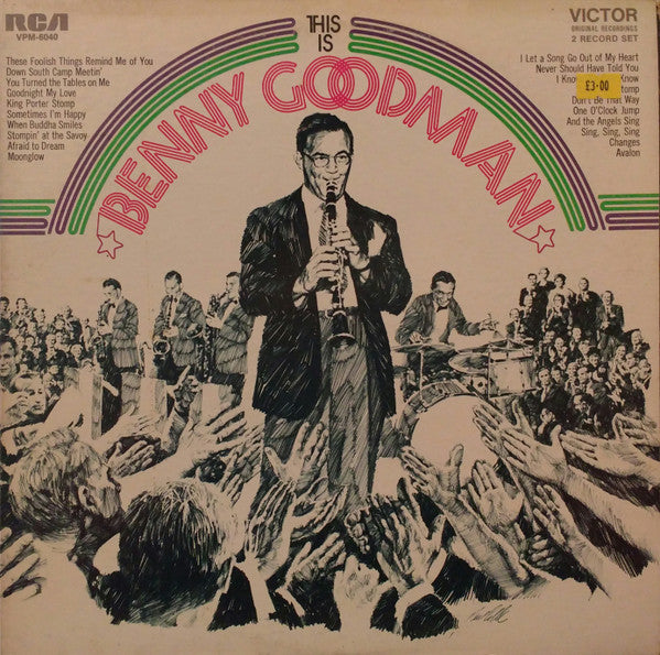 Benny Goodman And His Orchestra : This Is Benny Goodman (2xLP, Comp, Mono, Hol)