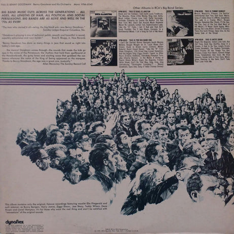 Benny Goodman And His Orchestra : This Is Benny Goodman (2xLP, Comp, Mono, Hol)