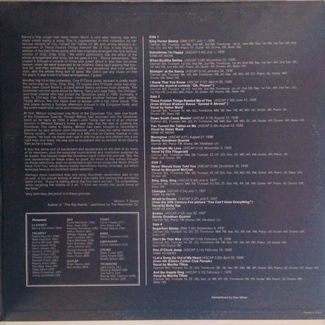 Benny Goodman And His Orchestra : This Is Benny Goodman (2xLP, Comp, Mono, Hol)