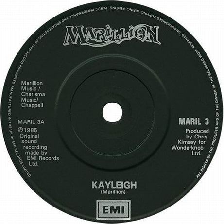 Marillion : Kayleigh (7", Single, Pap)