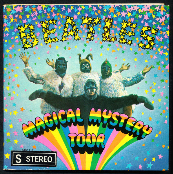 The Beatles : Magical Mystery Tour (2x7", EP, RE)