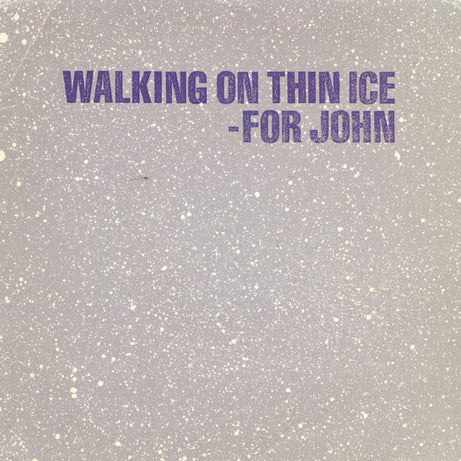 Yoko Ono : Walking On Thin Ice - For John (7", Single)