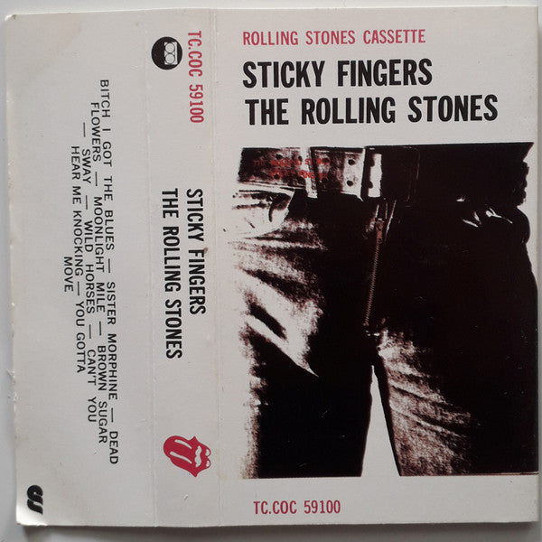 The Rolling Stones : Sticky Fingers (Cass, Album)