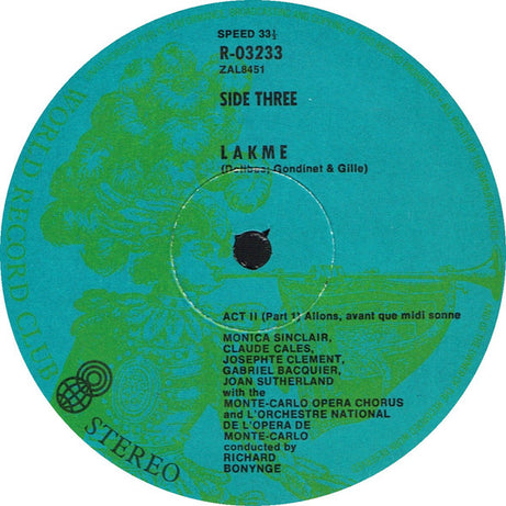 Léo Delibes : Lakmé (3xLP, Album, Club, RE + Box)