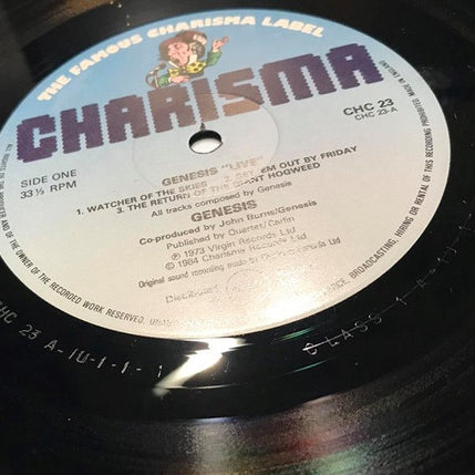 Genesis : Live (LP, Album, RE)