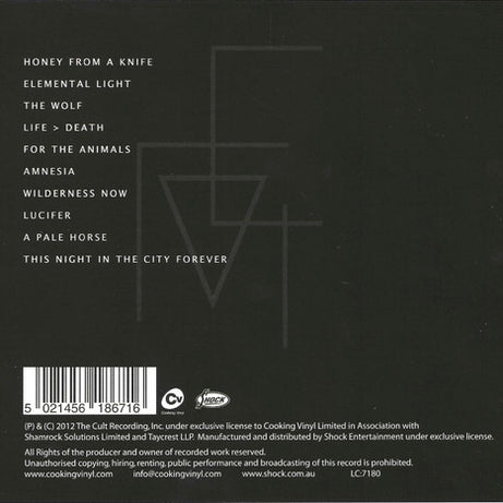 The Cult : Choice Of Weapon (CD, Album)