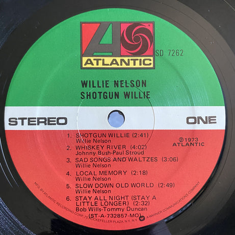 Willie Nelson : Shotgun Willie (LP, Album, RP, Mon)