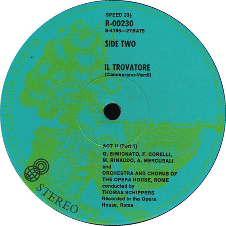 Giuseppe Verdi : Il Trovatore (3xLP, Album, Club, RE + Box)