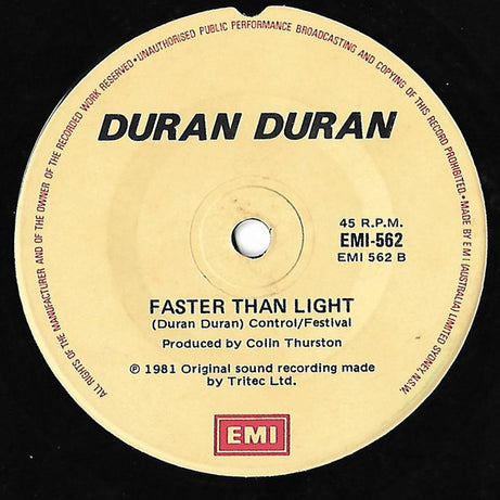 Duran Duran : Girls On Film (7", Single)