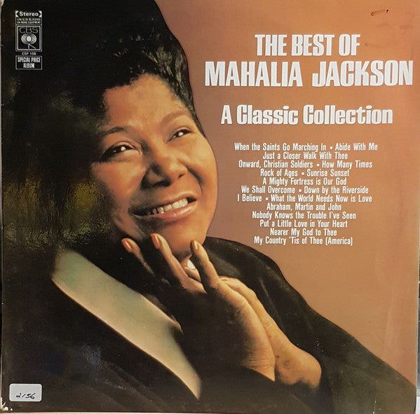 Mahalia Jackson : The Best Of Mahalia Jackson (LP, Comp)