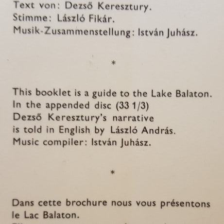 Various : Balaton (Flexi, 7", Comp, Mono, Gre)