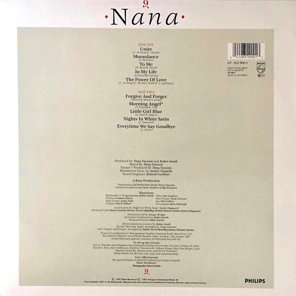 Nana Mouskouri : Nana (LP, Album)