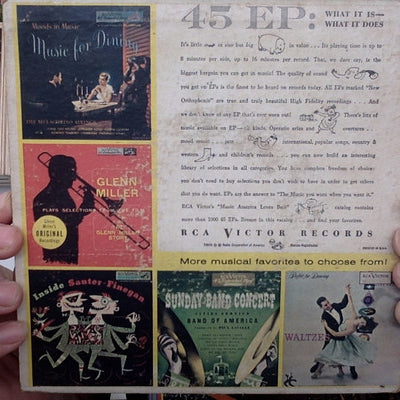 Rodgers & Hammerstein, Helen Traubel, Bill Johnson (18) : Pipe Dream (3x7", Advance, Album, S/Edition)
