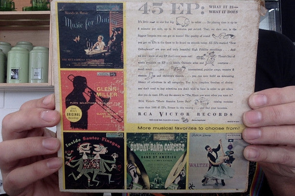 Rodgers & Hammerstein, Helen Traubel, Bill Johnson (18) : Pipe Dream (3x7", Advance, Album, S/Edition)