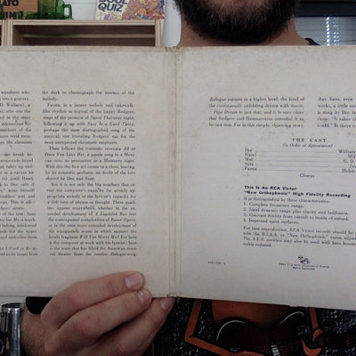 Rodgers & Hammerstein, Helen Traubel, Bill Johnson (18) : Pipe Dream (3x7", Advance, Album, S/Edition)