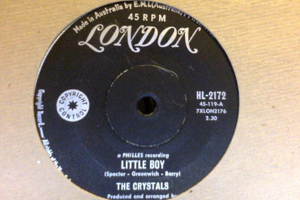 The Crystals : Little Boy (7")