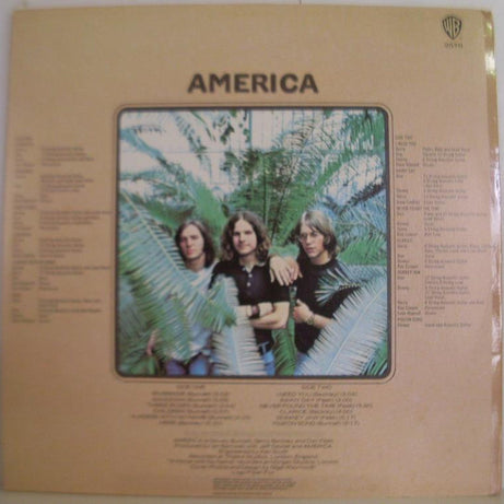 America (2) : America (LP, Album)