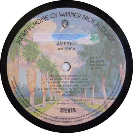 America (2) : America (LP, Album)