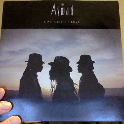 Aswad : Give A Little Love (7", Single, Ltd)