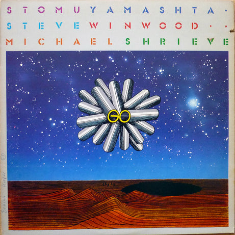 Stomu Yamash'ta / Steve Winwood / Michael Shrieve : Go (LP, Album, San)