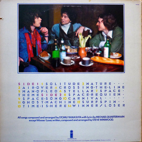 Stomu Yamash'ta / Steve Winwood / Michael Shrieve : Go (LP, Album, San)