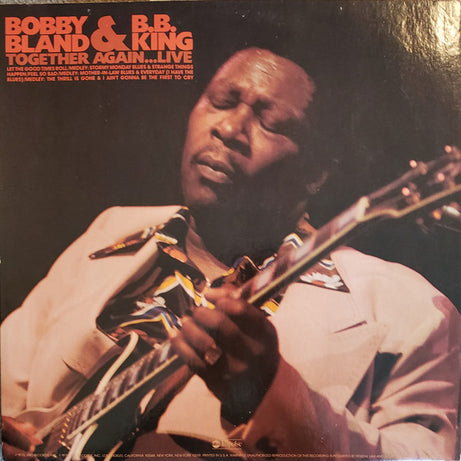 Bobby Bland & B.B. King : Together Again...Live (LP, Album, Ter)