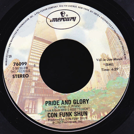 Con Funk Shun : Lady's Wild / Pride And Glory (7")