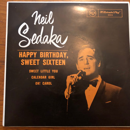 Neil Sedaka : Happy Birthday, Sweet Sixteen (7", EP)