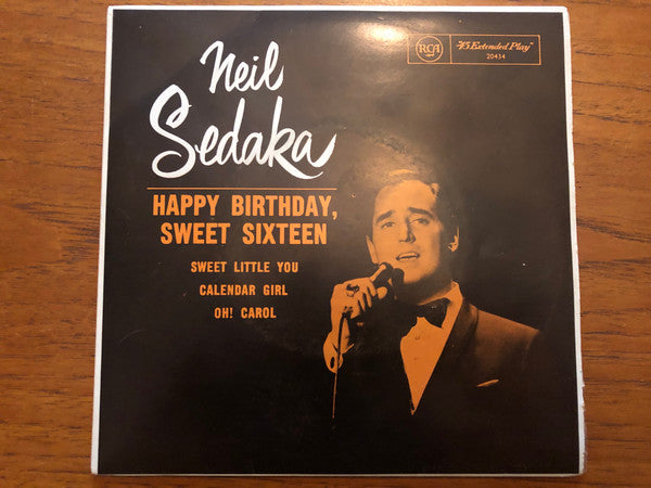 Neil Sedaka : Happy Birthday, Sweet Sixteen (7", EP)