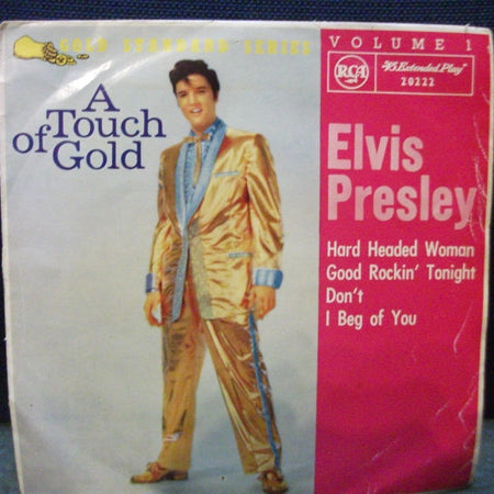 Elvis Presley : A Touch Of Gold Volume I (7", EP)