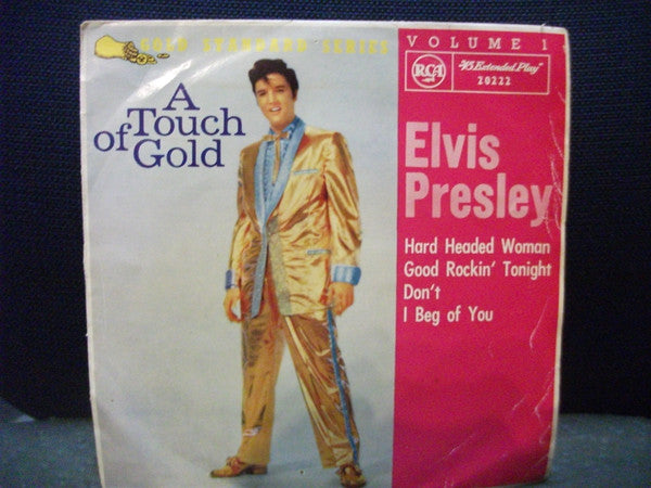 Elvis Presley : A Touch Of Gold Volume I (7", EP)