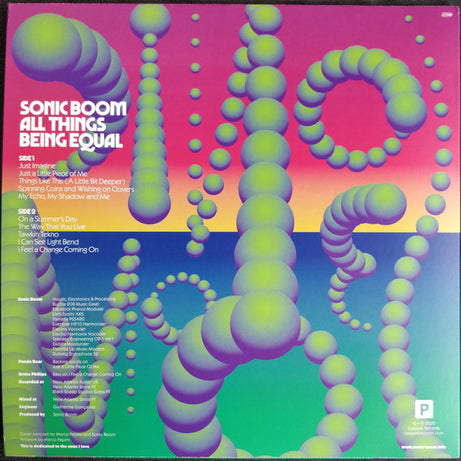 Sonic Boom (2) : All Things Being Equal (LP, Album)