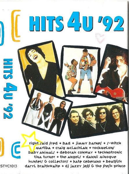 Various : Hits 4U '92 (Cass, Comp)