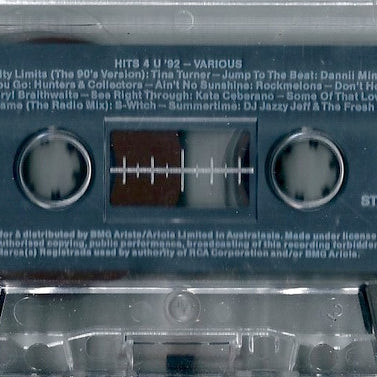 Various : Hits 4U '92 (Cass, Comp)