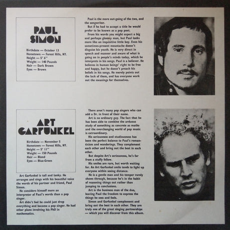 Simon & Garfunkel : Simon & Garfunkel (LP, Comp, Gat)