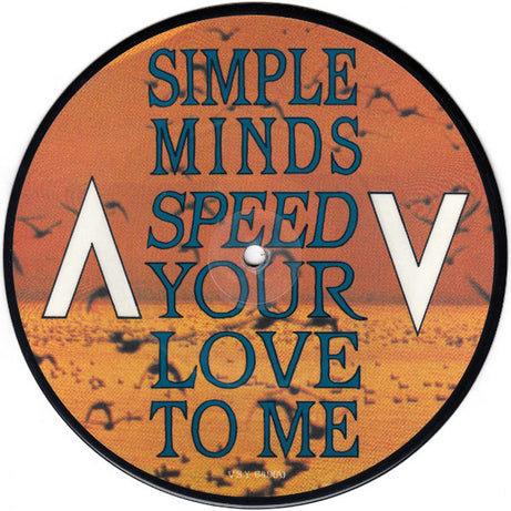 Simple Minds : Speed Your Love To Me (7", Single, Pic)