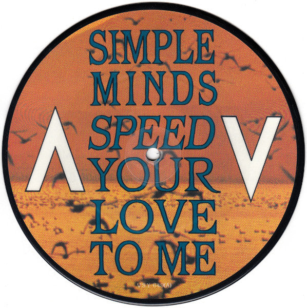 Simple Minds : Speed Your Love To Me (7", Single, Pic)