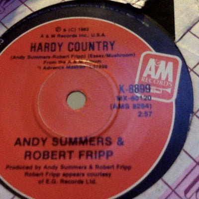 Andy Summers / Robert Fripp : I Advance Masked (7", Single)