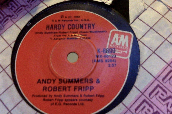 Andy Summers / Robert Fripp : I Advance Masked (7", Single)