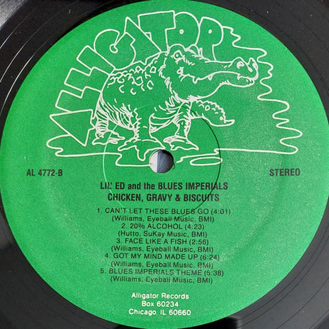Lil' Ed And The Blues Imperials : Chicken, Gravy & Biscuits (LP, Album)