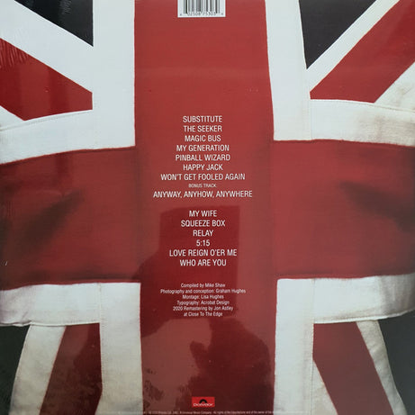 Who* : Who's Greatest Hits (LP, Comp, Mono, Ltd, RE, RM, Red)