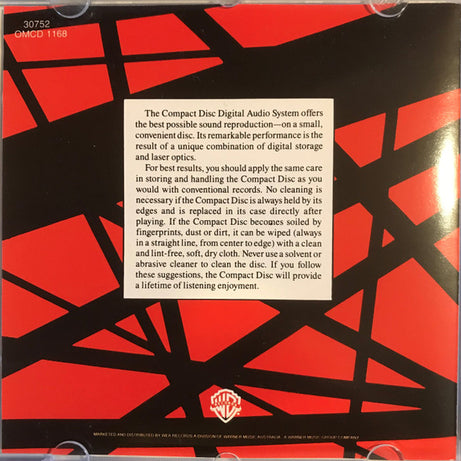 Van Halen : Van Halen (CD, Album, RE)