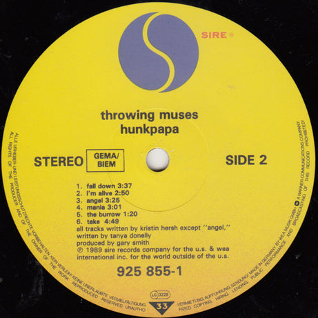 Throwing Muses : Hunkpapa (LP, Album)