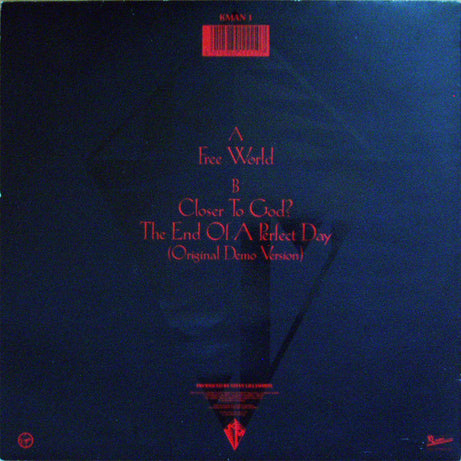 Kirsty MacColl : Free World (10", Single, Ltd, Num)