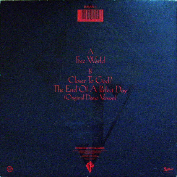 Kirsty MacColl : Free World (10", Single, Ltd, Num)